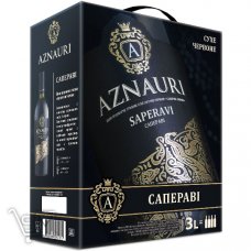Вино «Aznauri» «Сапераві» червоне сухе 9.5-14% 3л