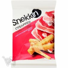 Сухарики Snekkin пшенично-ржаные со вкусом бекона 70г