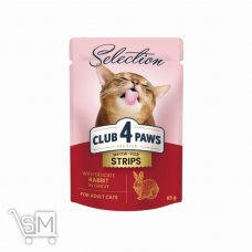 Корм влажный Club 4 Paws Premium Selection кролик в соусе для кошек 85г
