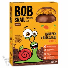 Конфеты Bob Snail манговые в молочном шоколаде 60г
