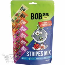 Конфеты Bob Snail Ассорти страйпы 98г