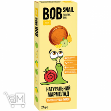 Мармелад Bob Snail Яблоко-Груша-Лимон 27г