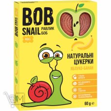 Конфеты Bob Snail Яблоко-банан 60г
