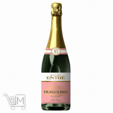 Напиток винный игристый Entre Fragolino Salute Rosso 6,9% 0,75л