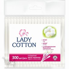 Ватные палочки «Lady Cotton» 300шт.
