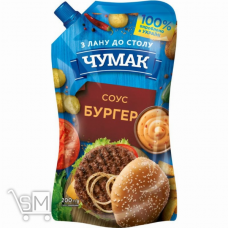 Соус Чумак Бургер з легкою гостринкою 200г