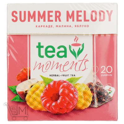 Сравнить цены на Чай фруктово-травяний Tea Moments Summer Melody 1,7г*20шт
