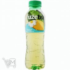 Напій Fuzetea Чай зелений зі смаком манго та ромашки безалкогольний негазований 500мл