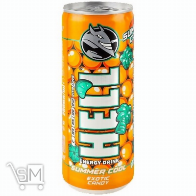 Сравнить цены на Напій енергетичний Hell Summer Cool Exotic Candy 250мл