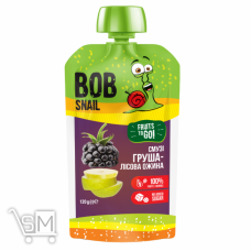 Смузі Bob Snail Груша-Лісова ожина 120г