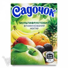 Нектар «Садочок» мультифруктовый 200мл