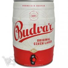Пиво Budweiser Budvar світле фільтроване 5% 5л