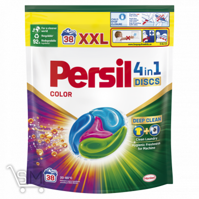 Сравнить цены на Капсулы для стирки Persil Color 4in1 Discs 38шт
