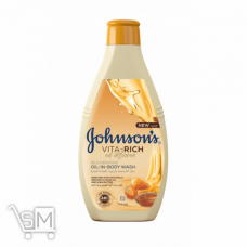 Гель для душу Johnsons® Vita-Rich Живильний з маслами мигдалю і ши 400мл Гель для душу Johnsons® Vita-Rich Живильний з маслами мигдалю і ши 400мл