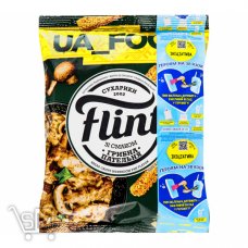 Сухарики Flint пшенично-житні зі смаком Грибна пательня 100г