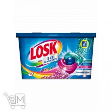 Капсулы для стирки Losk Color 12шт