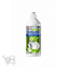 Засіб для миття посуду Wash&Free Зелене яблуко та едельвейс 500г