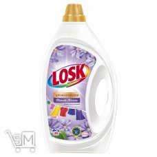 Гель для прання Losk Color Ароматерапія Квіткова свіжість Аромат квітки Жасмин 1,71л