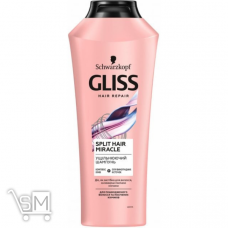 Уплотняющий шампунь Gliss Split Hair Miracle для поврежденных волос и секущихся кончиков 250мл