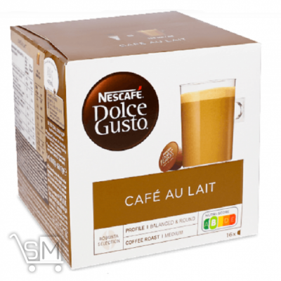 Сравнить цены на Кофе Nescafe® Dolce Gusto® Café au Lait в капсулах 16шт 160г
