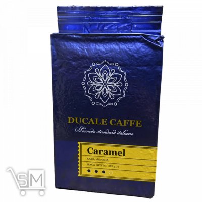 Сравнить цены на Кава Ducale Caffe Сaramel мелена 250г