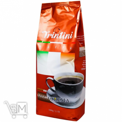 Сравнить цены на Кофе Trintini Megacrema в зернах 1кг