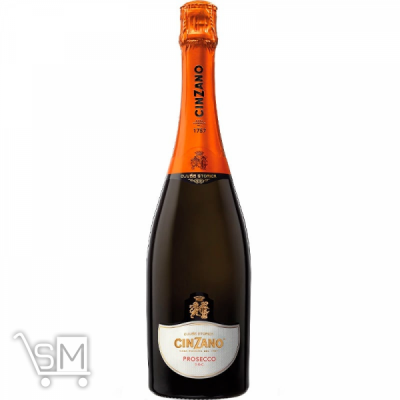 Сравнить цены на Вино ігристе Cinzano Prosecco біле сухе 11% 0,75л