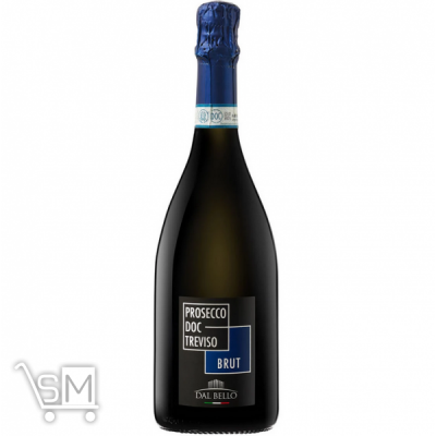 Сравнить цены на Вино ігристе Dal Bello Prosecco Treviso біле брют 11% 0,75л