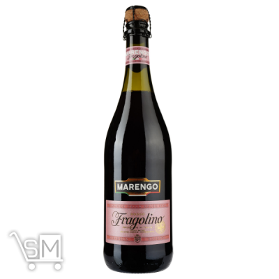 Сравнить цены на Вино ігристе Marengo Fragolino Полуниця червоне 7,5% 0,75л