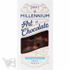 Шоколад молочный Millennium Craft Series с кешью фундуком миндалем и смородиной 100г
