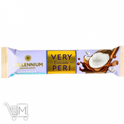 Сравнить цены на Шоколад молочний Millenium Very Peri з кокосом 34г