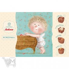 Конфеты Любимов шоколадная корзинка Ассорти 220г