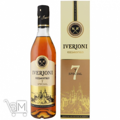 Сравнить цены на Бренди Iverioni Special 7 лет 40% 0,5л