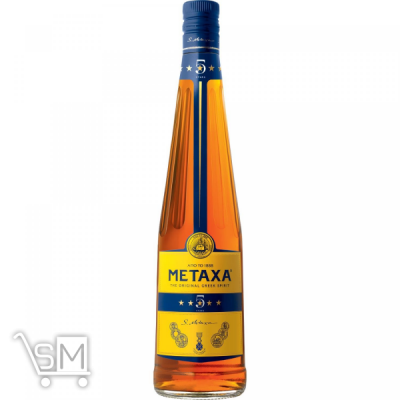 Сравнить цены на Бренді Metaxa 5 років 38% 1л