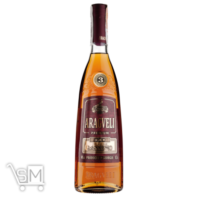 Сравнить цены на Коньяк Gocha Aragveli Premium 3 роки 40% 0,5л