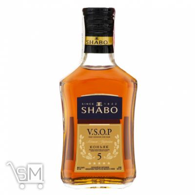 Сравнить цены на Бренді Shabo V.S.O.P. 5 років 40% 250мл