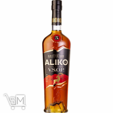 Коньяк Украины Aliko C&W V.S.O.P. 5 лет 40% 0,5л
