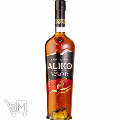 Сравнить цены на Коньяк України Aliko C&W V.S.O.P. 5 років 40% 0,5л