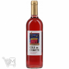 Вино Cola de Cometa розовое полусладкое 10,5% 0,75л
