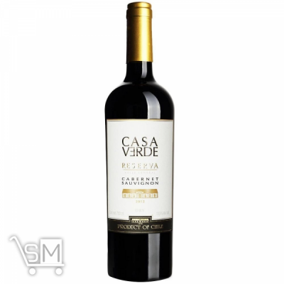 Сравнить цены на Вино Casa Verde Reserva Cabernet-Sauvignon червоне сухе 13.5% 0,75л