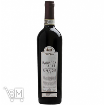 Сравнить цены на Вино Abbazia Barbera d`Asti червоне сухе 14% 0,75л