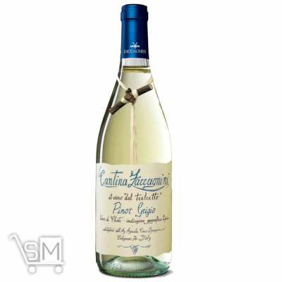Сравнить цены на Вино Zaccagnini Tralcetto Pinot Grigio біле сухе 12,5% 0,75л