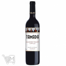 Вино Tamada Алазанская долина красное полусладкое 12% 0,75л