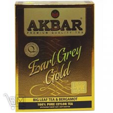 Чай черный Akbar Earl Grey Gold 80г