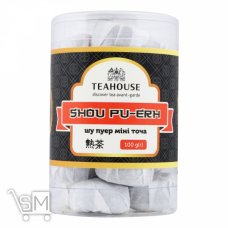 Чай чорний Teahouse Шу Пуер Міні Точа 100г