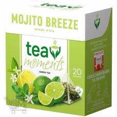 Чай зеленый Tea Moments Mojito Breeze 1,7г*20шт