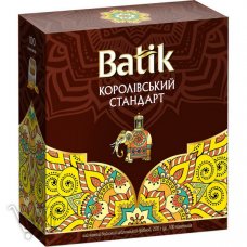 Чай черный Batik Королевский стандарт 2г*100шт