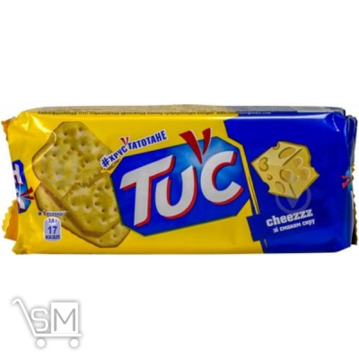 Сравнить цены на Крекер Tuc соленый со вкусом сыра 100г