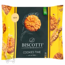 Печенье Biscotti Cookies Time с овсяными хлопьями 170г