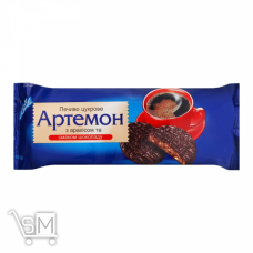 Печиво Konti Артемон цукрове з арахісом та смаком шоколаду 135г